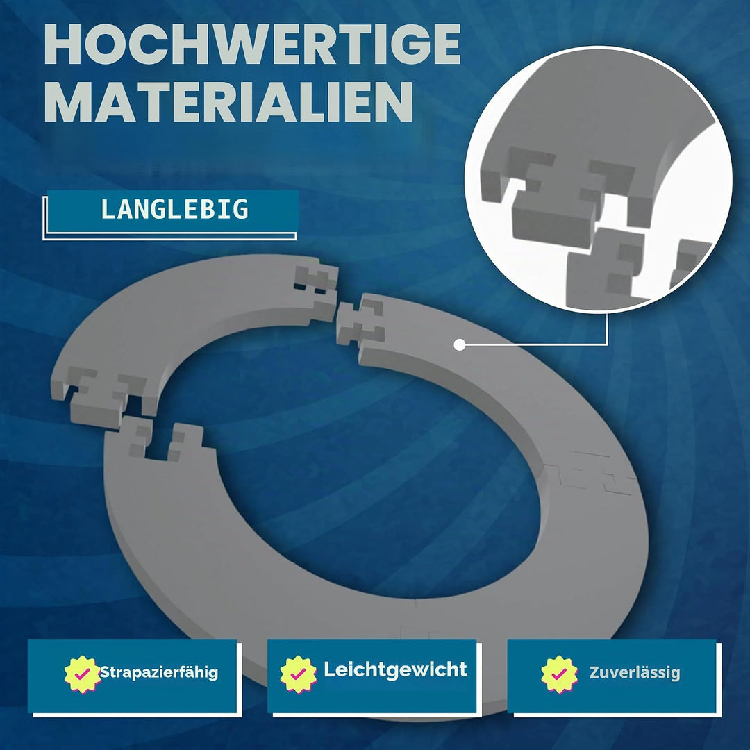 Designa Darts Dartscheiben-Umrandung, langlebig, leicht, Eva-Puzzle-Ring-Design, mehrere Farben Schw