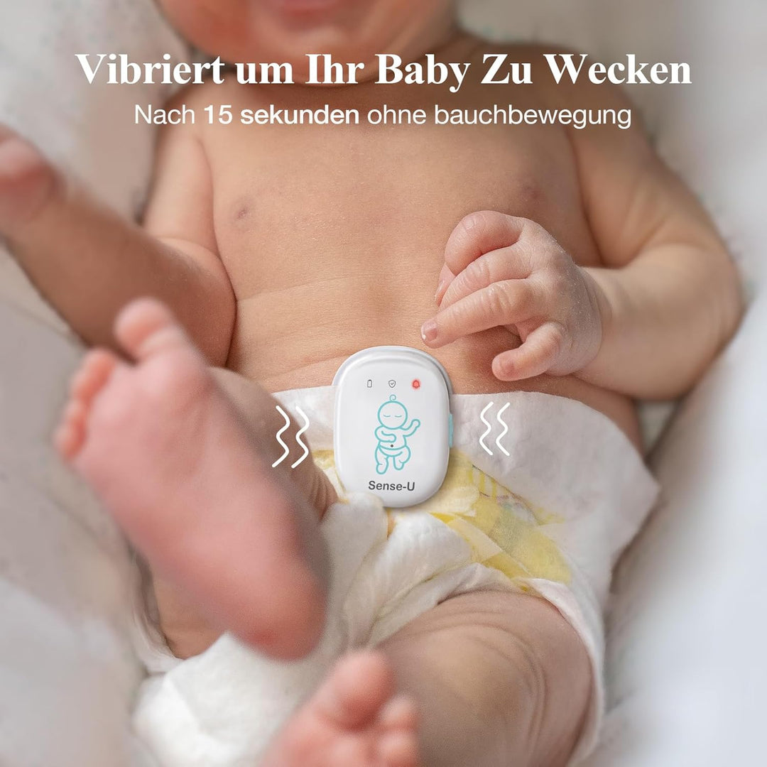 Sense-U Pro Smart Babyphone, Bewegungsmonitor, verbindet Sich direkt mit Ihrem Smartphone und verfol