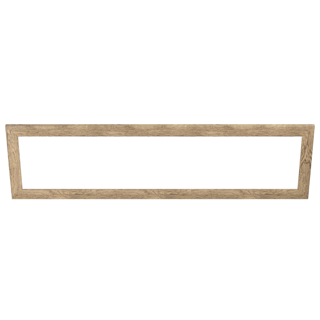 EGLO Deko-Rahmen aus Holz, Zubehör für LED Panel Salobrena 120 x 30 cm, rechteckiger Holz-Rahmen in