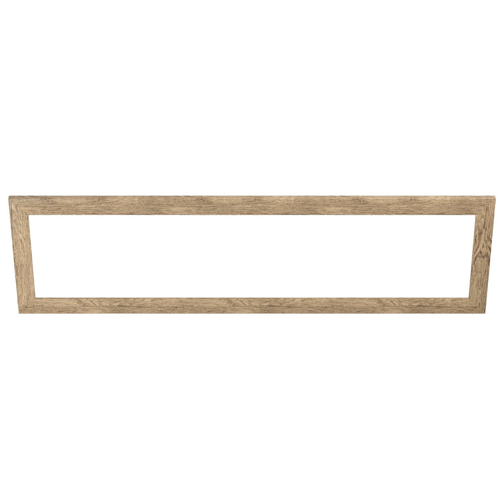 EGLO Deko-Rahmen aus Holz, Zubehör für LED Panel Salobrena 120 x 30 cm, rechteckiger Holz-Rahmen in
