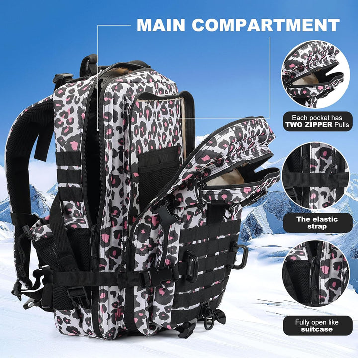 Hannibal Tactical Militär Taktischer Rucksack Cooper Rucksack Armee Assault Pack 3 Tage Bug Out Go B