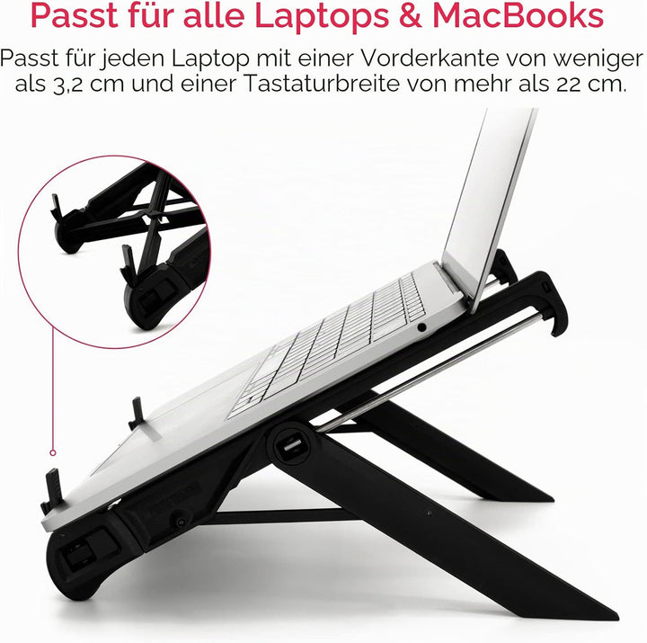 NEXSTAND K7 Lite 2019 Laptop-Ständer, klappbar, ergonomisches Design, für Laptops (10-18.4 Zoll) und