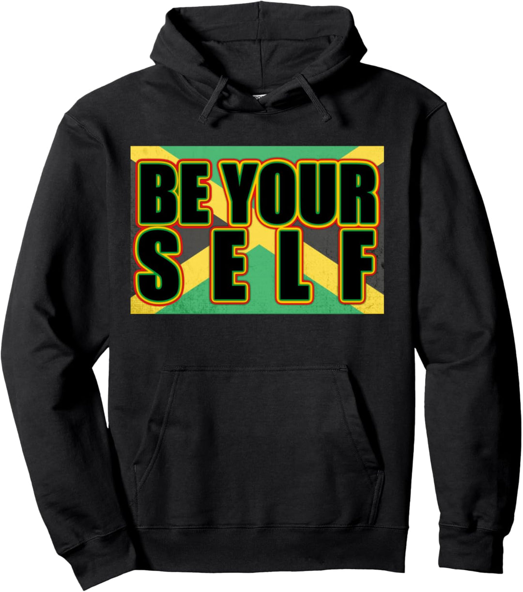 Jamaika Reggea - Be Yourself - Sei du selbst Pullover Hoodie