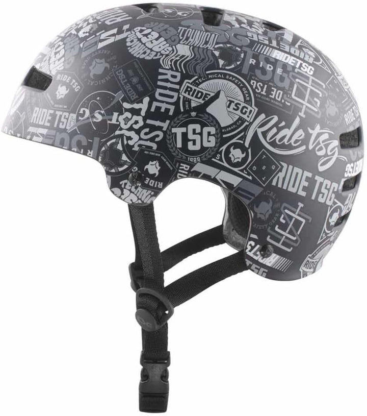 TSG BMX/Dirt Helm Evolution Graphic Design - Stickerbomb stickerbomb L-XL, stickerbomb L-XL