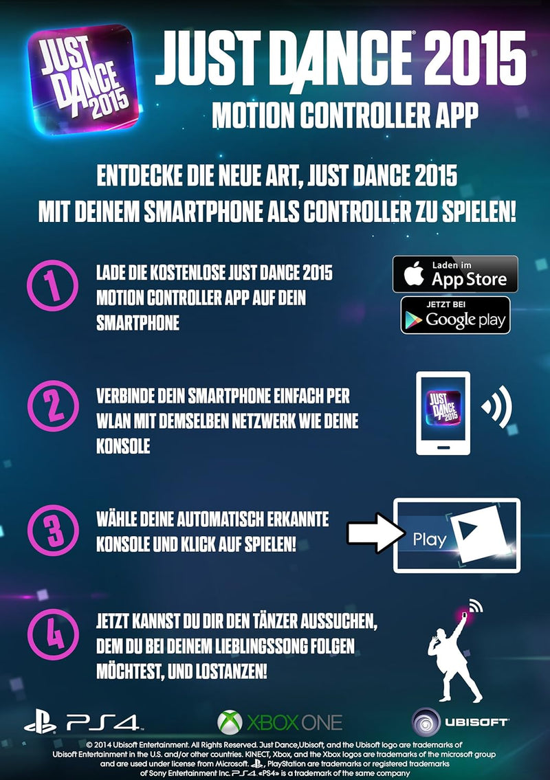 Just Dance 2015 PlayStation 4, PlayStation 4