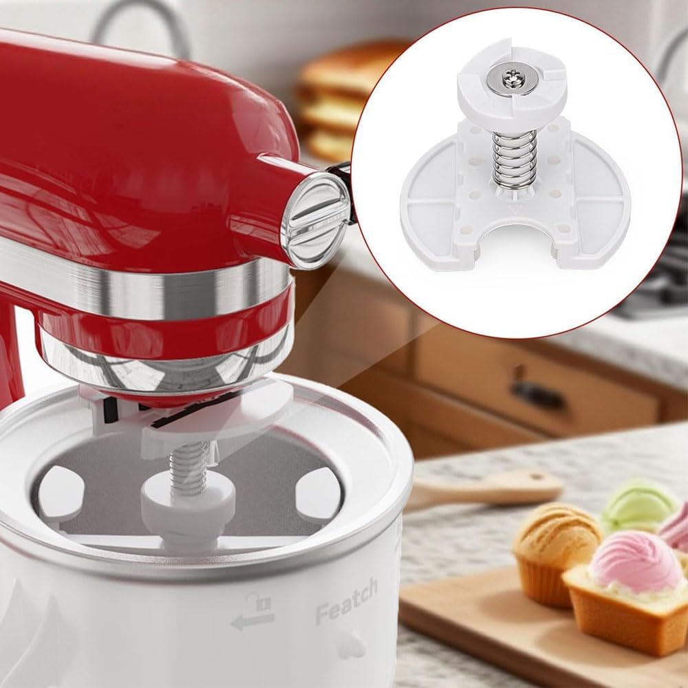 TOP-MAX Ersatzteile für Eismaschinen: Rührpaddel &amp; Antriebseinheit, kompatibel mit KitchenAid Standm
