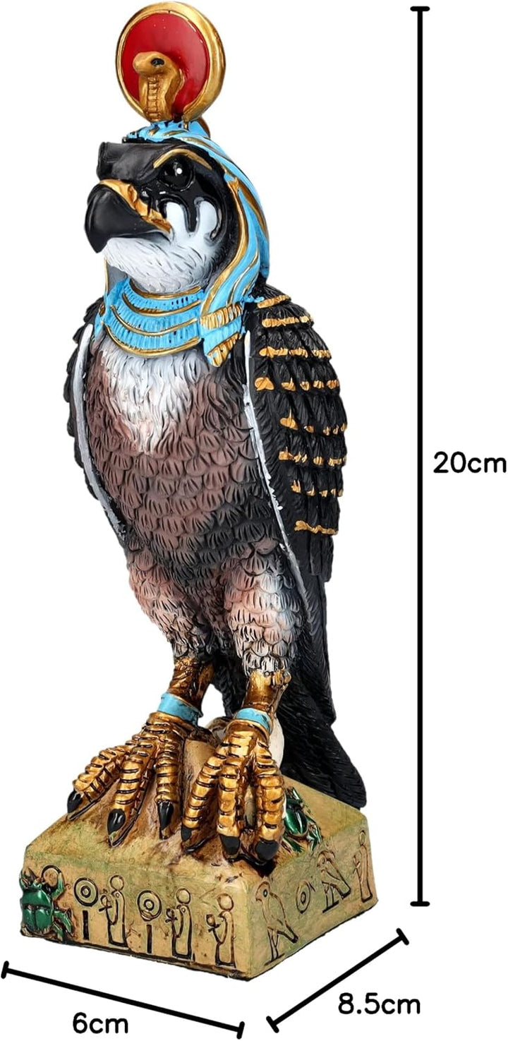Pacific Giftware Ra Figur als Falke von Stanley Morrison | Re Ägypten Götter Gottheiten Statue