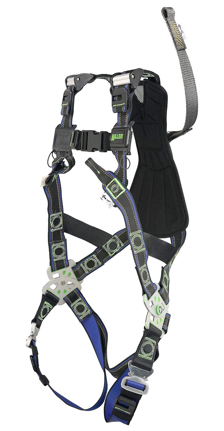 Honeywell 1014238 Miller R2 Comfort Revolution Duraflex, 2-Point, Quick Connect Buckles, XXL