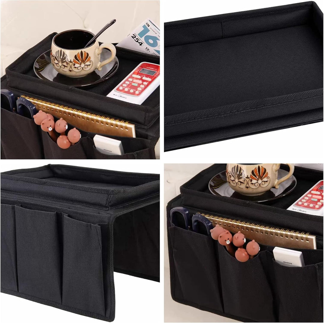 Benemall Sofa Armrest Organiser Sofa Bag mit Cup Holder No-Slip Sofa Armlehne Veranstalter Couch Fer