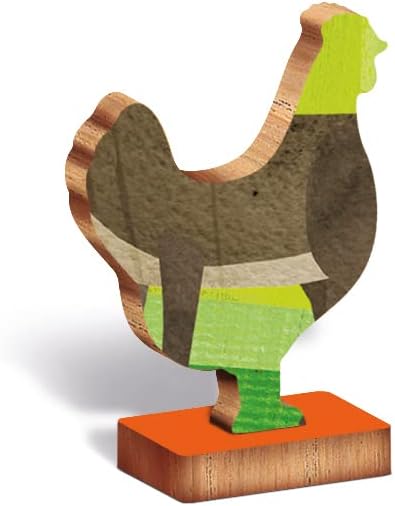 Ludattica - Woody Puzzle 48 Teile - Der Bauernhof