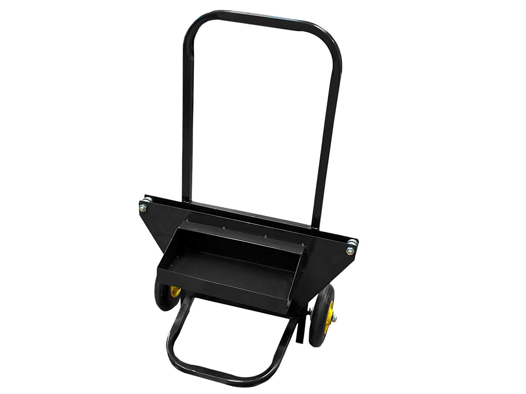 KORTPACK Abrollwagen aus Metall für Stahlband/Scheibenwicklung 12 mm - bis 32 mm/Abroller