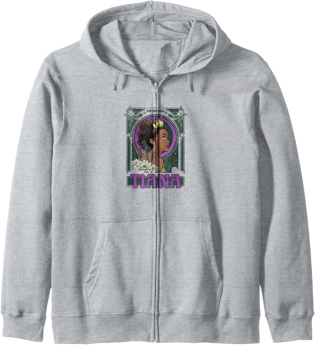 Disney Princess & The Frog Tiana Stained Glass Portrait Kapuzenjacke