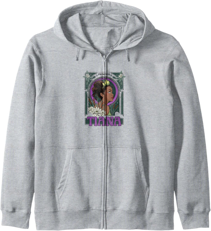 Disney Princess & The Frog Tiana Stained Glass Portrait Kapuzenjacke
