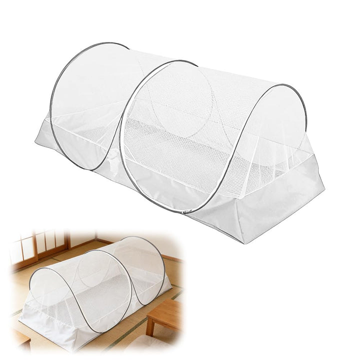 Pop Up Moskitonetz Bett 200x100x73cm, Moskitonetz Reise & Bettzelt für Kinder & Camping, Faltbares M