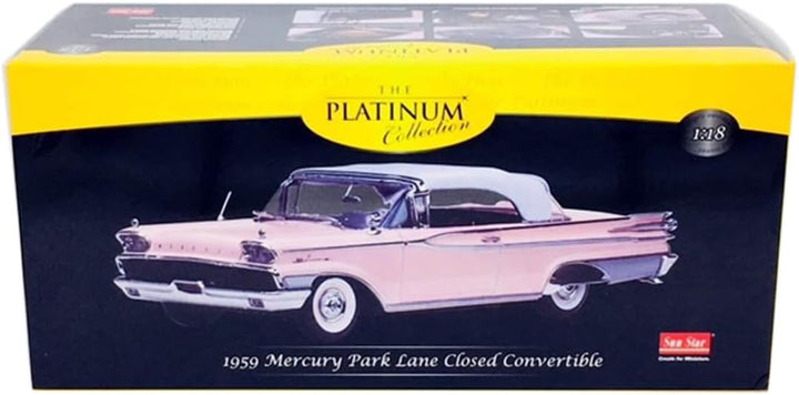 Sun Star Mercury Parklane Hard Top 1959 rosa metallic Modellauto 1:18