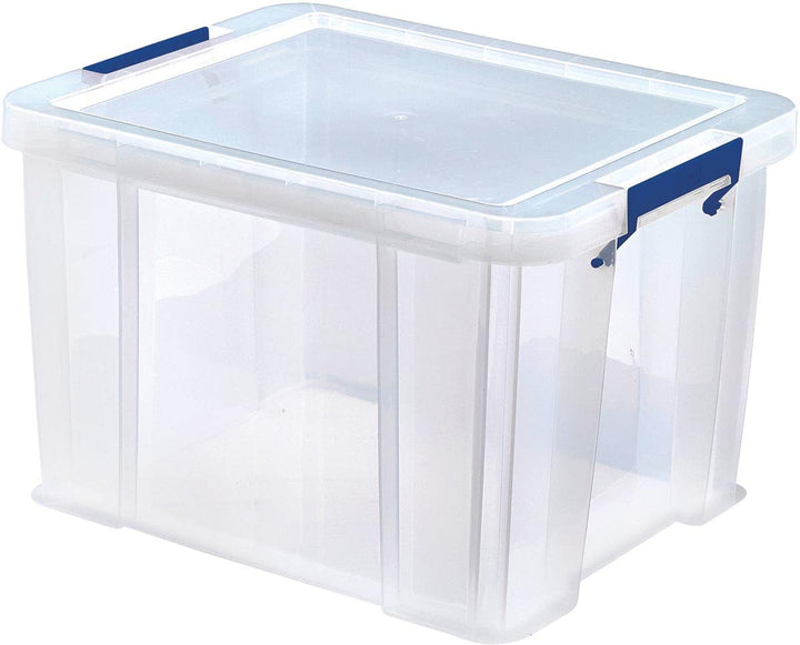 Bankers Box ProStore Aufbewahrungsbox mit Deckel 36 Liter aus Plastik (Innenmasse 30 x 37 x 31cm), 4