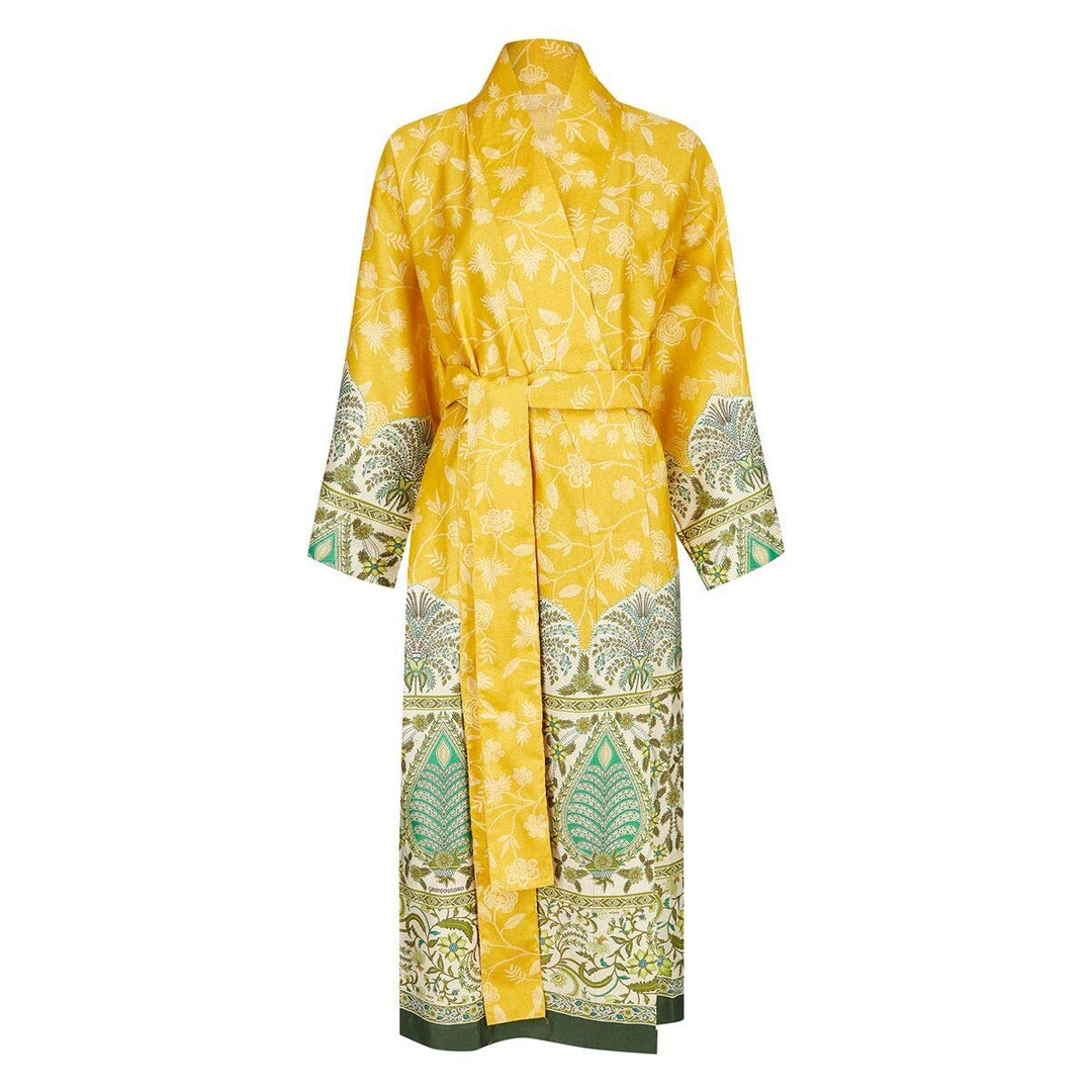 Bassetti Barisano Kimono, Baumwolle, I1 Gelb, L-XL L-XL I1 Gelb, L-XL I1 Gelb