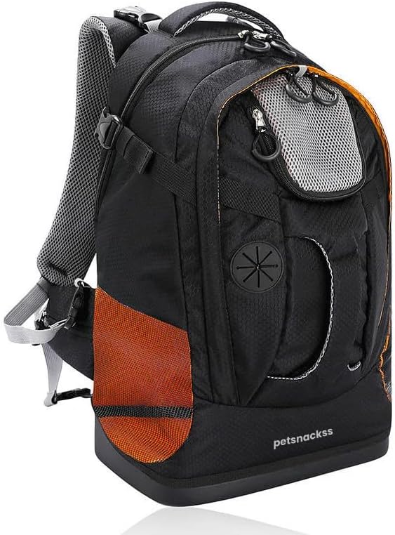 Hunderucksack EasyGo - Bis 11 Kg | Haustier Tragetasche für 2-11kg Hunde und Katzen weich, faltbar |