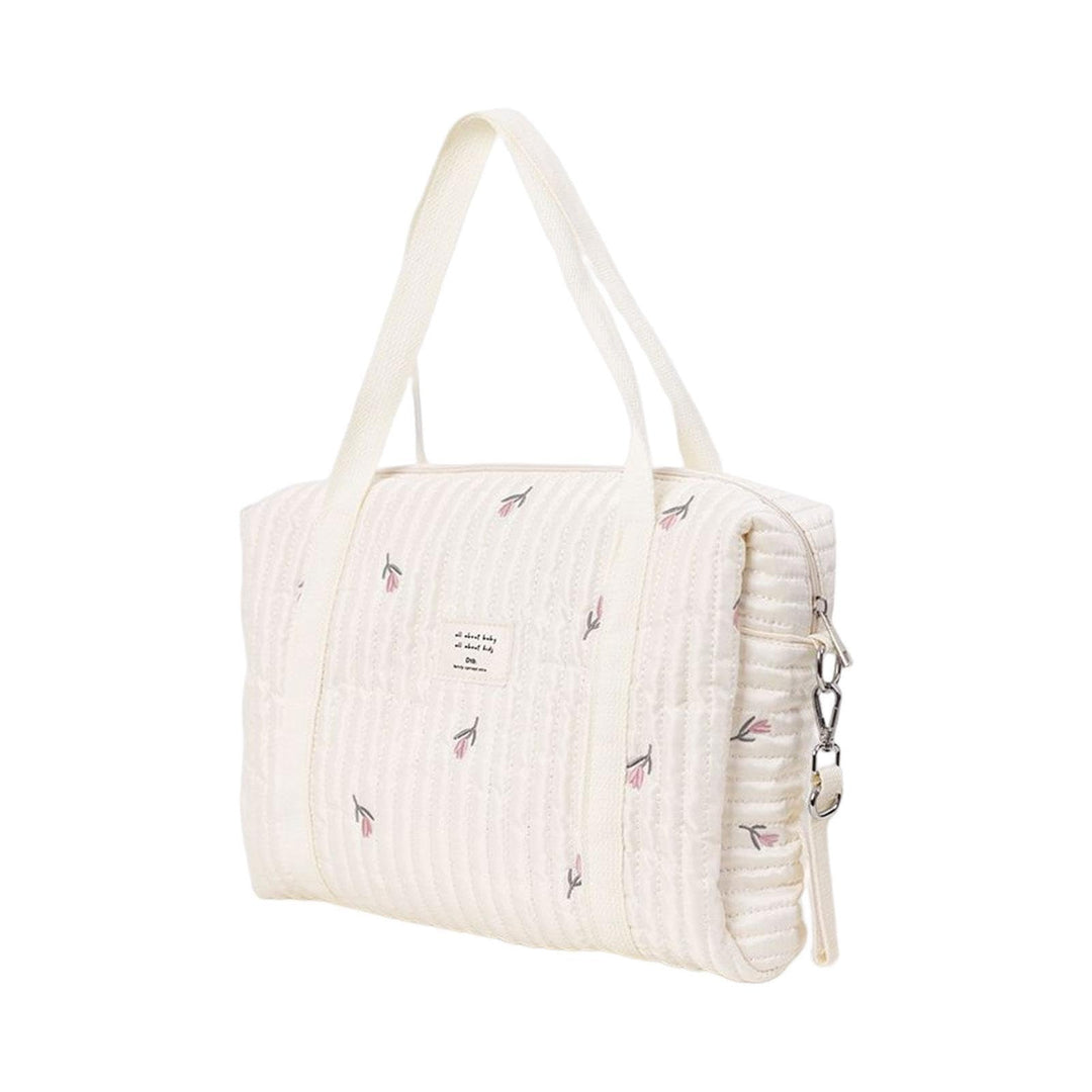 Wickeltasche für Babys, bestickt, Wickeltasche, grosse Kapazität, Baumwolle, grosse Kapazität, Baumw