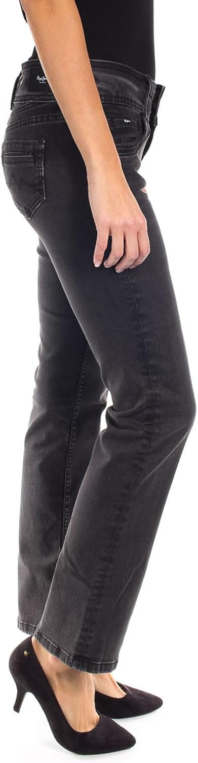 Pepe Jeans Damen Gen Hose 26W / 32L Black (Denim-vs1), 26W / 32L Black (Denim-vs1)