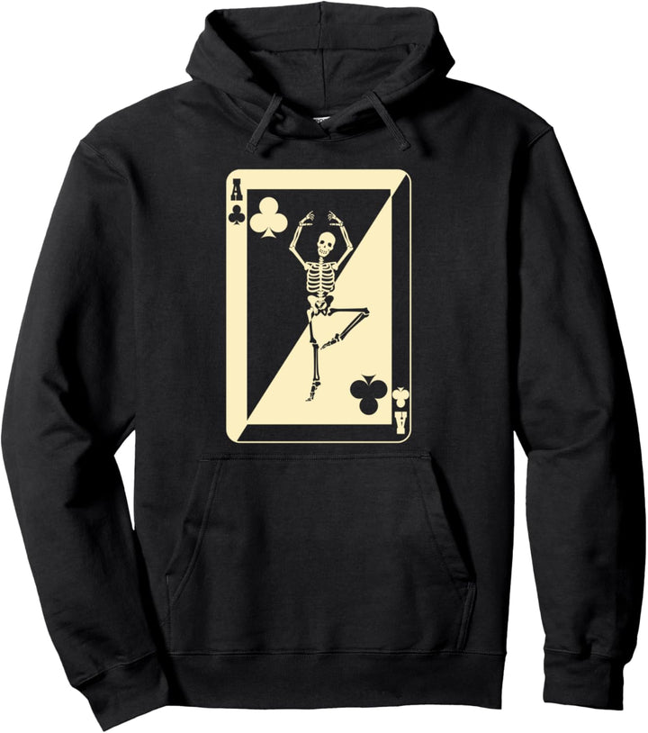 Ace Of Clubs Pokerspiel, Karte, Pokerspieler Pullover Hoodie