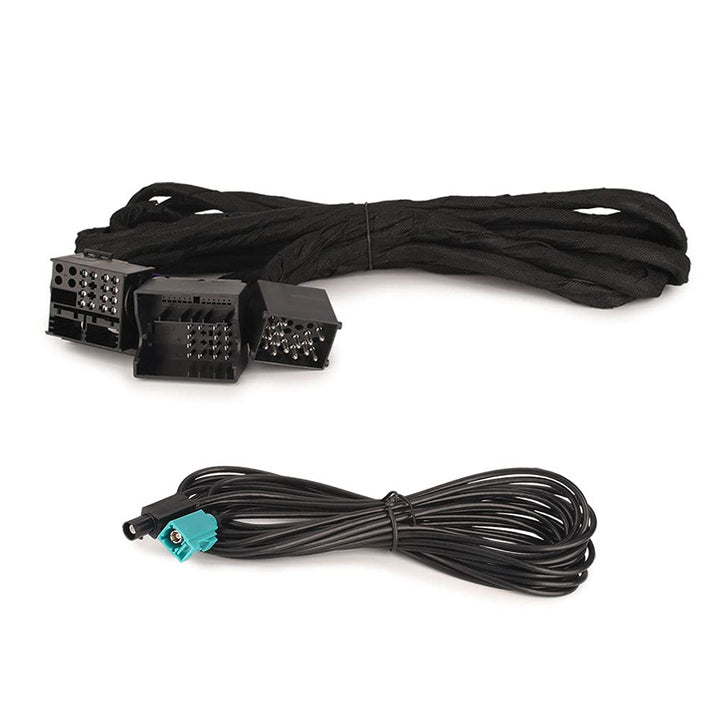 Erisin BM6M Extension Power 6M Kabelbaum Kabel 12 Pin Stecker 6M Strom&Radio Verlängerungskabel für