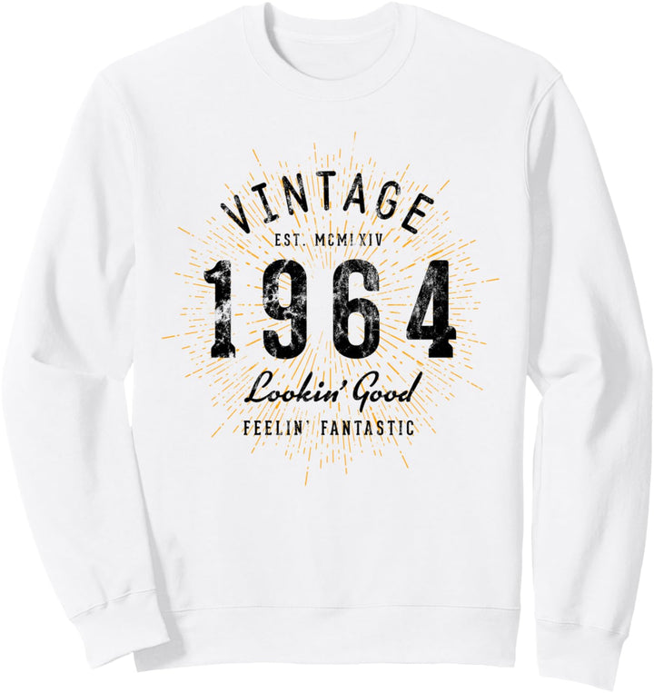 Vintage Geburtstag geboren 1964 Sweatshirt