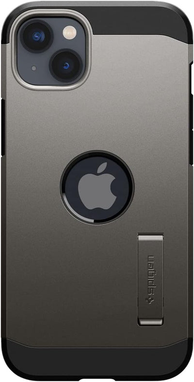 Spigen Tough Armor MagFit Hülle Kompatibel mit iPhone 14 Plus -Gunmetal, Gunmetal