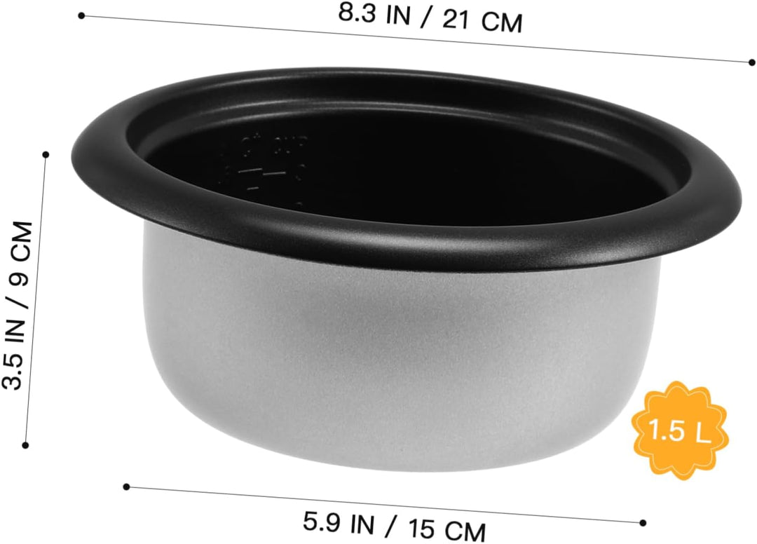 Cabilock Reiskocher Innentopf Ersatztopf Reiskocher Innenbehälter 21 x 9 cm Antihaft Innenkochtopf I