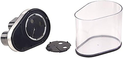 Rosenstein & Söhne Mixstab: Elektrischer 2in1-Stabmixer und Spiralschneider, 400 Watt, Edelstahl (Kü