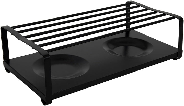 Mini Raclette Set ohne Strom - für 2 Personen - Tischgrill mit 2 Pfannen - Camping Festival Picknick