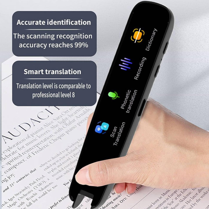 Scan-Lesestift, Übersetzerstift, Text-zu-Sprache-Lesestift, Digitaler Stiftleser, Kabelloser Überset