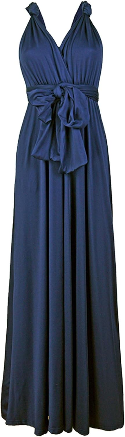 xxxiticat Damen Lange Abend Cocktailkleid Elegantes Brautjungfernkleid Elegante Party Kleid L Dunkel