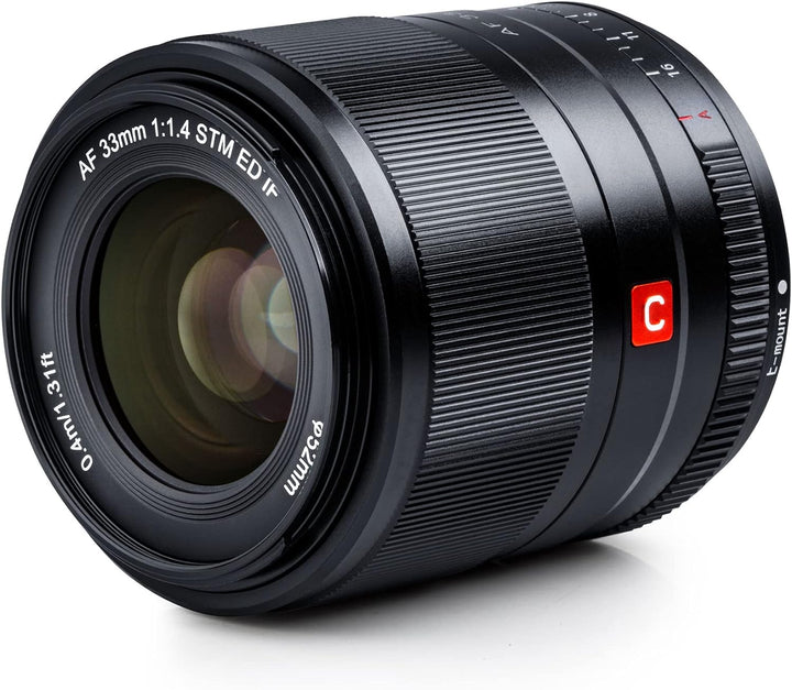 VILTROX 33mm f/1.4 F1.4 Autofokus APS-C Grosse Öffnung Prime Objektiv Kompatibel mit Sony E-Mount Ka