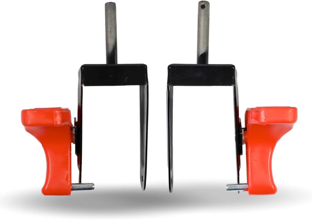 FROSAL Radhalter Bollerwagen Set mit Bremse – 2 Stück (Links &amp; rechts) Radhalterung | Radaufhängung