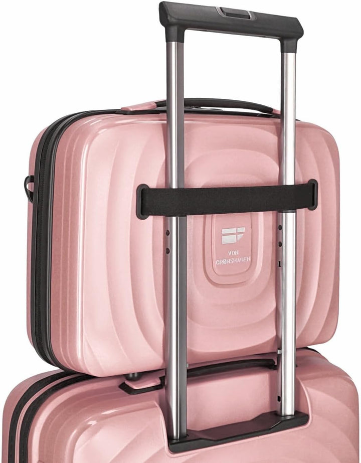 Von Cronshagen Kosmetikkoffer Mans Beauty Case | aus stabilem Polypropylen | grosses Beautycase mit