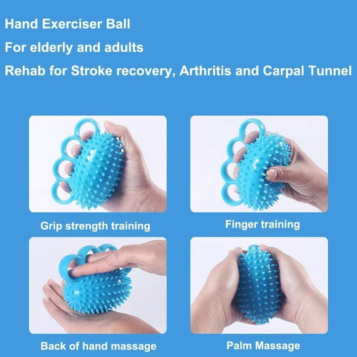 Finger Exerciser Trainingsball Hand Grip Strengthener Trainer Squeeze Balls Finger und Handgelenk Ph