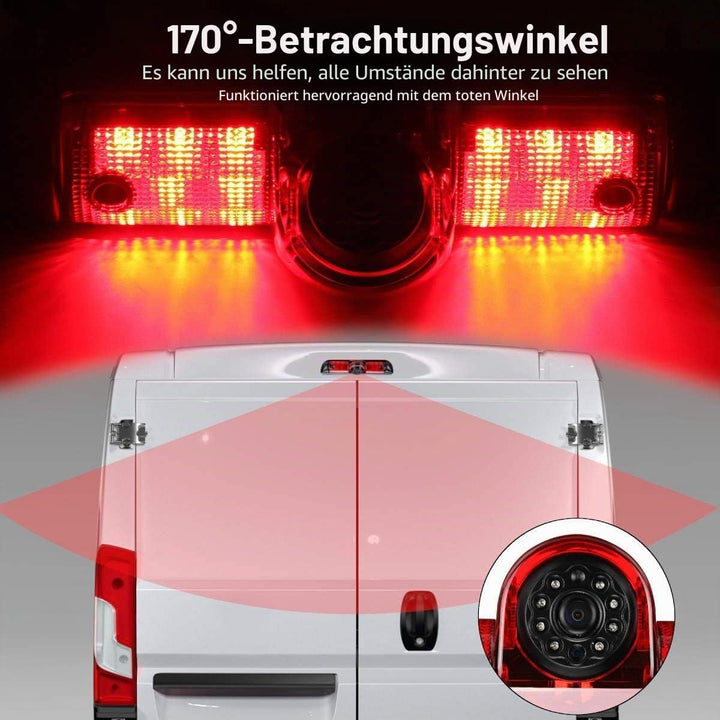 Auto Dritte Dach Top Mount Bremsleuchte Kamera Bremslicht Rückfahrkamera für Citroen Jumper/FIAT DUC