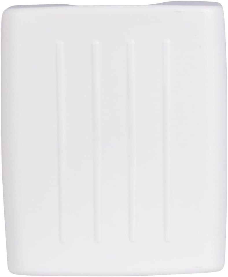 WENKO Badhocker Kumba Weiss - Hocker, Sitzhocker, Wohnhocker, Polypropylen, 38 x 47 x 32 cm, Weiss,