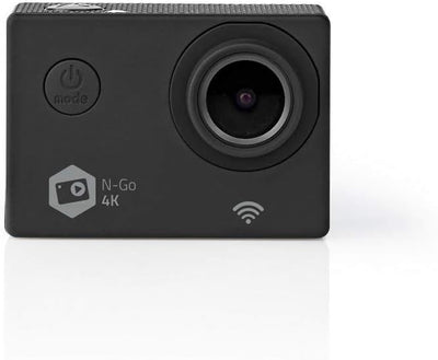 Action Cam - 4K@30fps - 16 MPixel - Wasserdicht bis: 30.0 m - 90 min - Wi-Fi - App erhältlich für: A