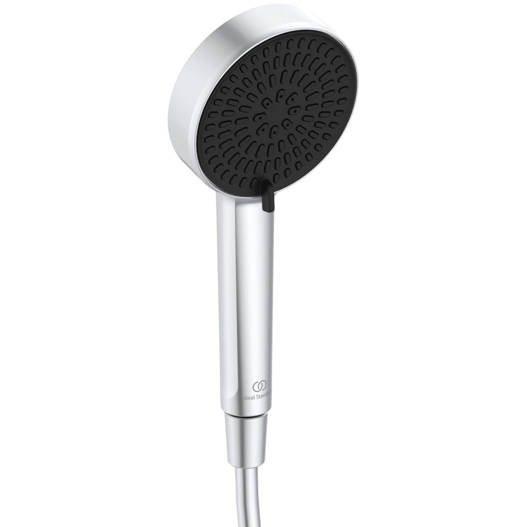 Ideal Standard Idealrain Alu+ 2-Funktionshandbrause, mit zwei Strahlarten (Rain und SilkRain) per Dr