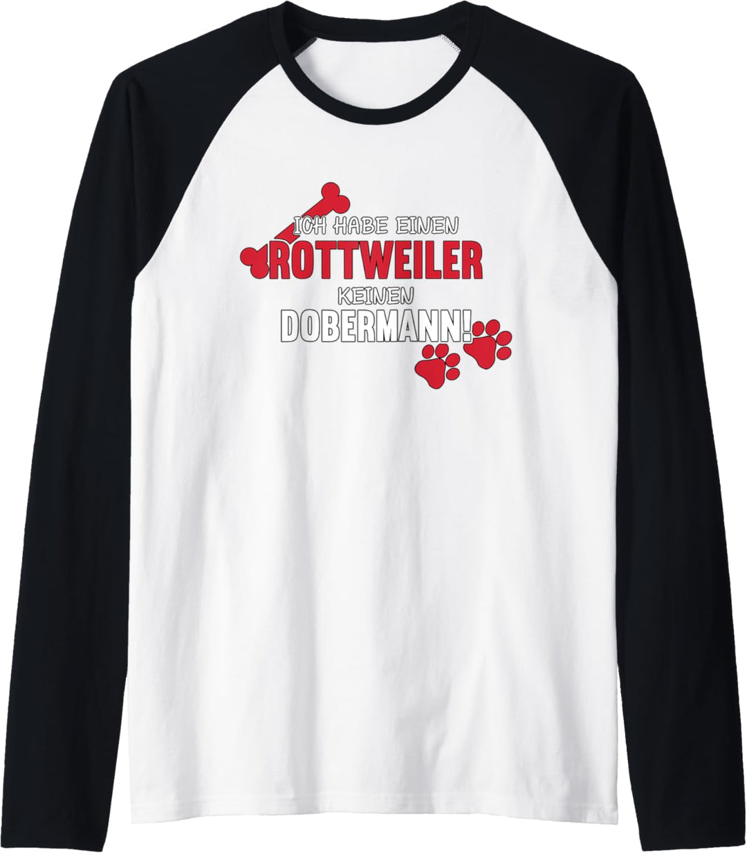 Ich Habe Einen Rottweiler Rotti Mama & Rotti Dad Rottweiler Raglan