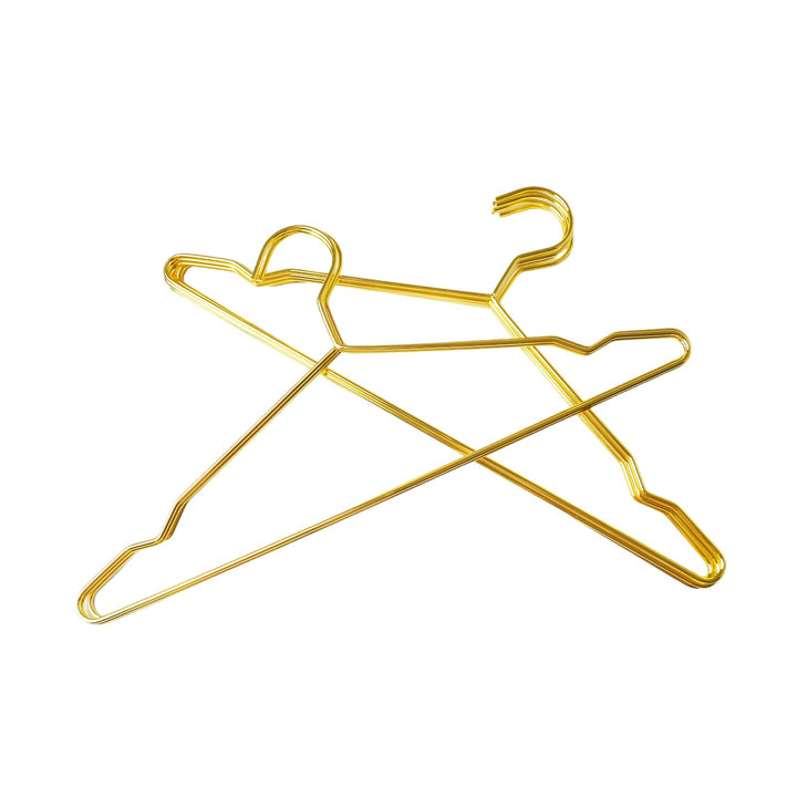 20 Stück Kleiderbügel aus Metall, platzsparend Metall Kleiderstange, für Shirts, Hemden, Kleider, To