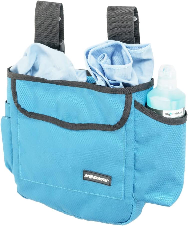 Moerman M070DP Reinigungs-Seitentasche Blau