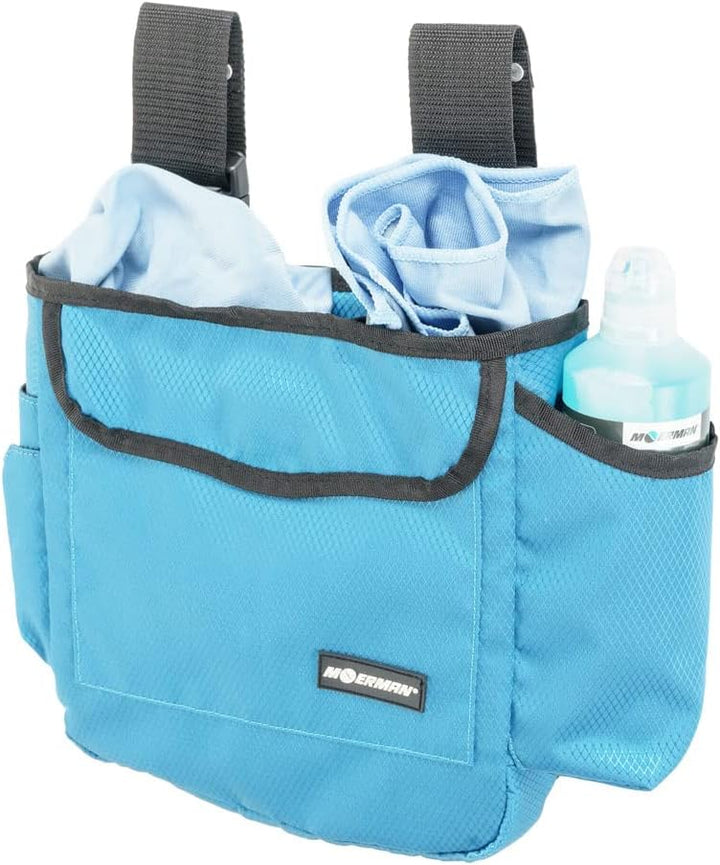 Moerman M070DP Reinigungs-Seitentasche Blau