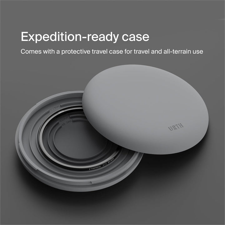 Urth 82mm Magnetischer Ethereal Black Mist 1/1 Diffusionsfilter (Plus) — Kinoeffekt, 20-fache Nanobe