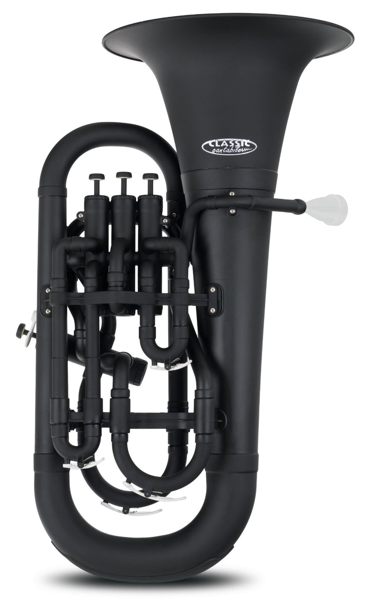 Classic Cantabile MardiBrass Kunststoff Bb-Euphonium - 4 Aluminium-Ventile - nur 2,2 kg leicht - ink