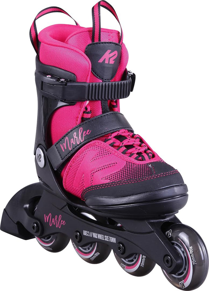 K2 Mädchen Marlee, Pink Inline Skates L (EU: 35-40 / UK: 3-7 / US: 4-8) pink