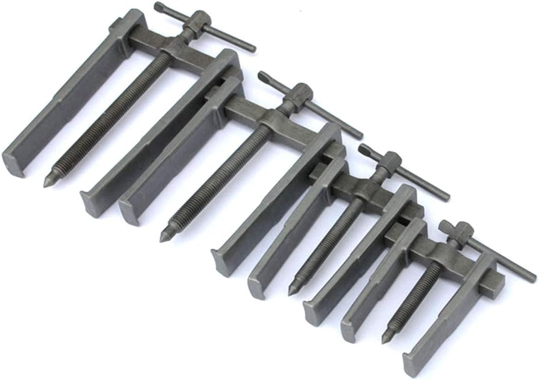 KATSU Zweibacken Zahnradlager Abzieher 6" 150mm, Spezielle Dünne Klauen Kohlenstoffstahl 2 Arme Zahn