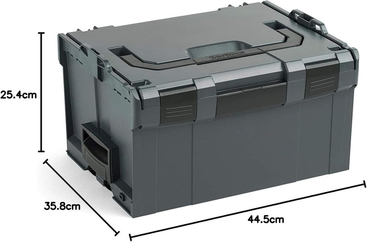 Werkzeugkoffer leer | 2x Bosch Sortimo L BOX 238 | Sortimentskasten Kunststoff Gross | Werkzeugkiste
